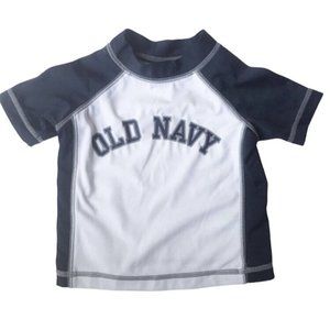 5/$25 Old Navy Rash Guard Swim Top Size 6-12m